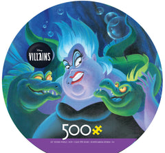 Disney Villains 20" Round Puzzle 500pcs