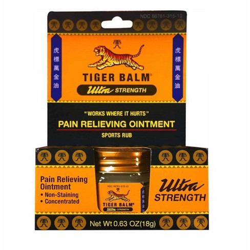 Tiger Balm Ultra Strength Ointment 0.63oz