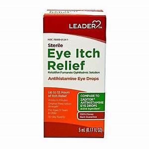 Leader Eye Itch Relief Drops