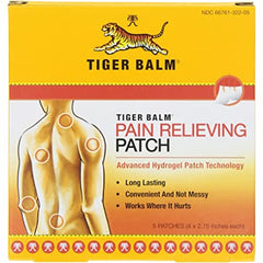 Tiger Balm Pain Relieving Patch 5ct