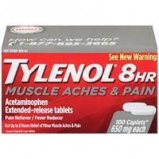 Tylenol 8hr Muscle Ache/Pain Caplets 100count