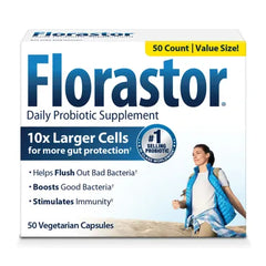Florastor Daily Probiotic Supplement (50 vegetarian supplement)
